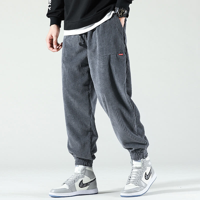 Alex - Casual Corduroy Pants