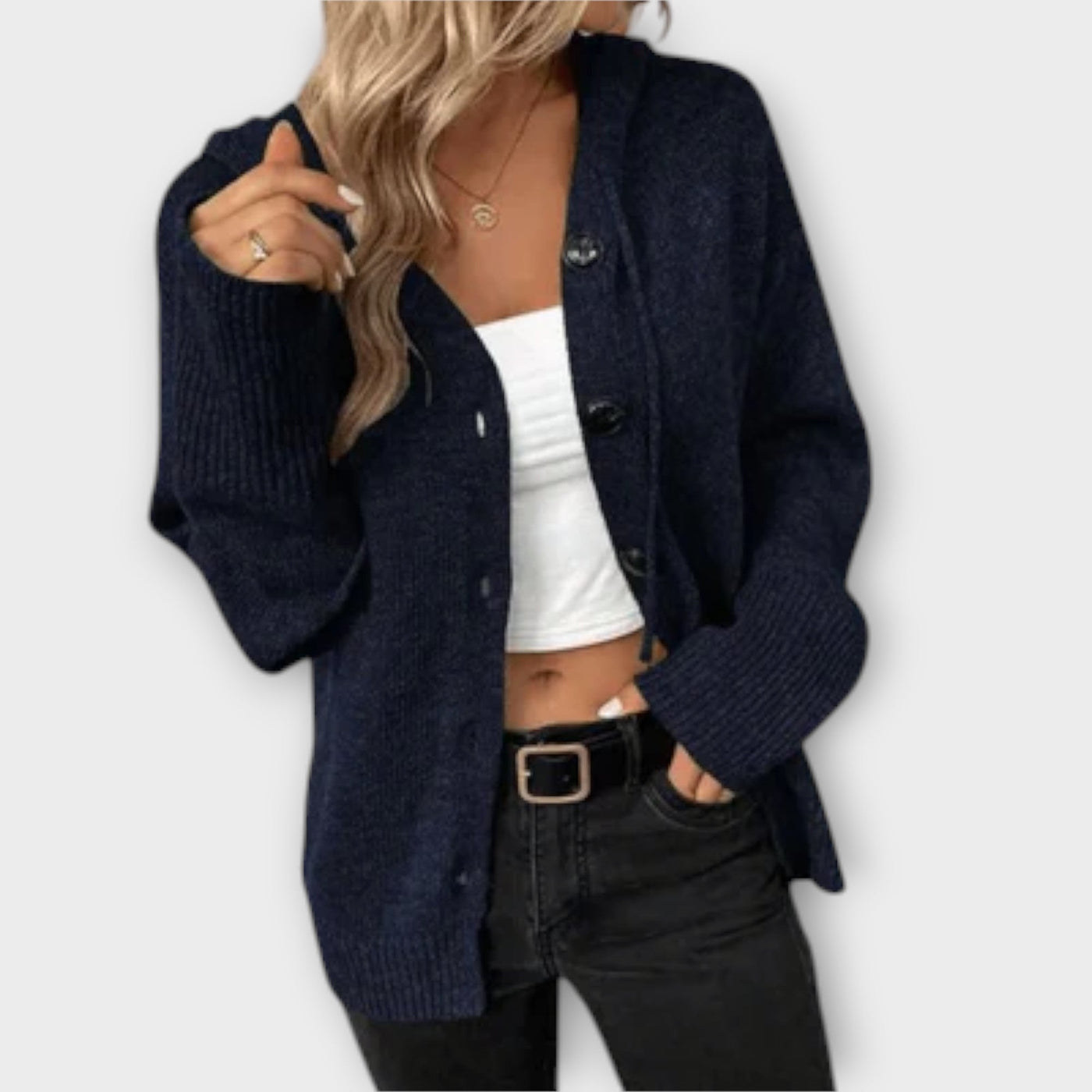 Brittan - Cardigan with buttons