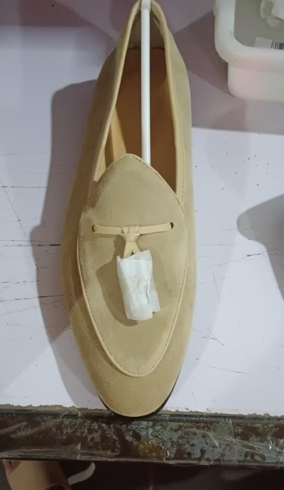 Mocasines de moda sin cordones de gamuza de moda