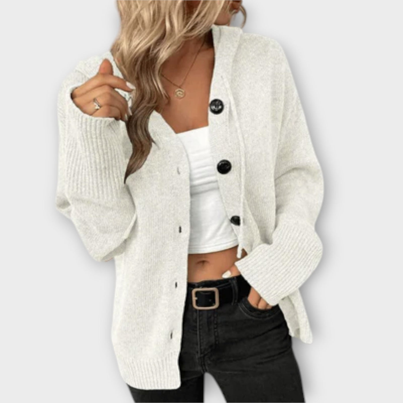 Brittan - Cardigan with buttons