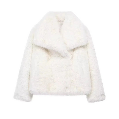 Bruna -  Stylish Faux Fur Coat