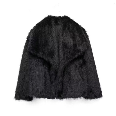 Bruna -  Stylish Faux Fur Coat