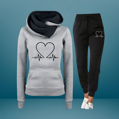 Heartbeat - Cozy Hoodie & Jogger Set