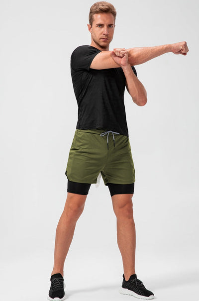 Jordan - Pantaloncini sportivi 2 in 1