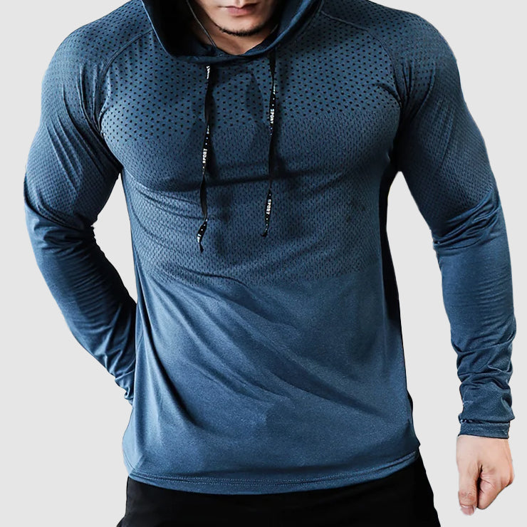 MusclePro™ Sudadera con capucha para gimnasio MuscleFit