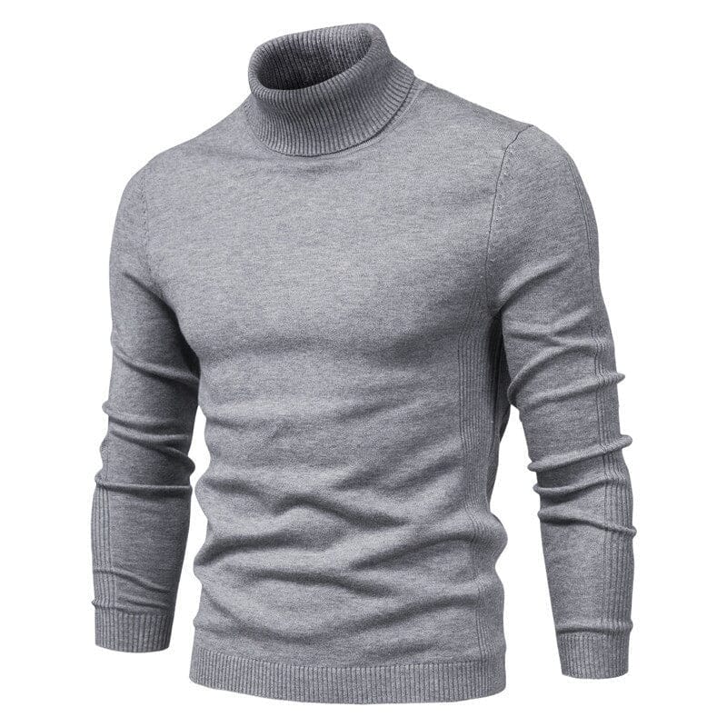 Warmer - Jersey De Cuello Alto De Merino Para Hombre Con Estilo