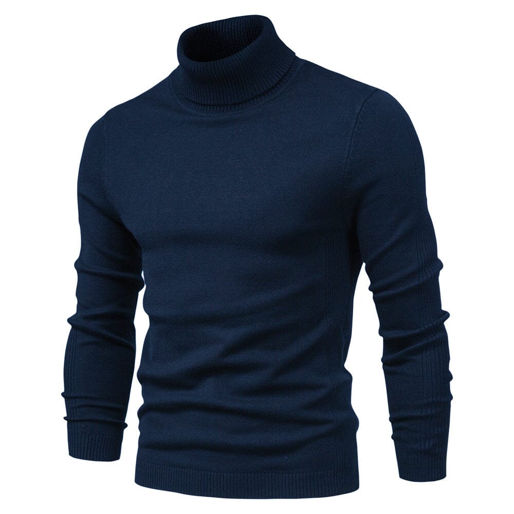 Warmer - Jersey De Cuello Alto De Merino Para Hombre Con Estilo