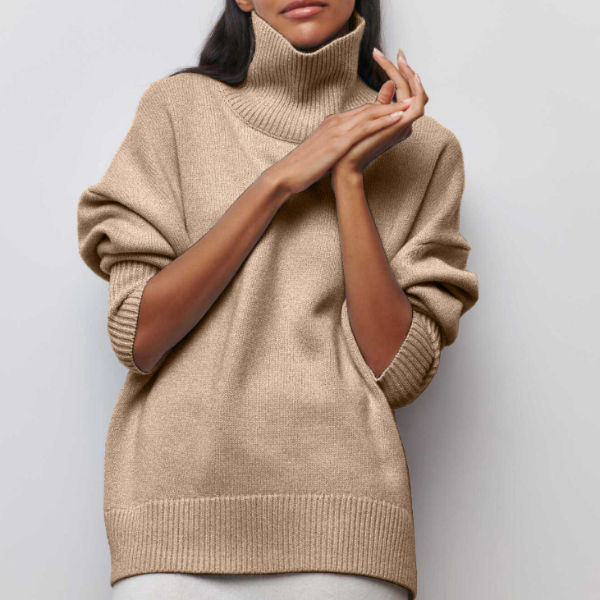 Katrielle - cozy turtleneck sweater