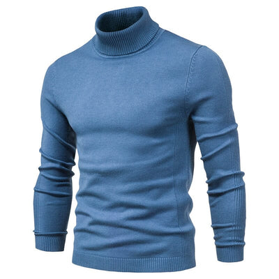 Warmer - Jersey De Cuello Alto De Merino Para Hombre Con Estilo