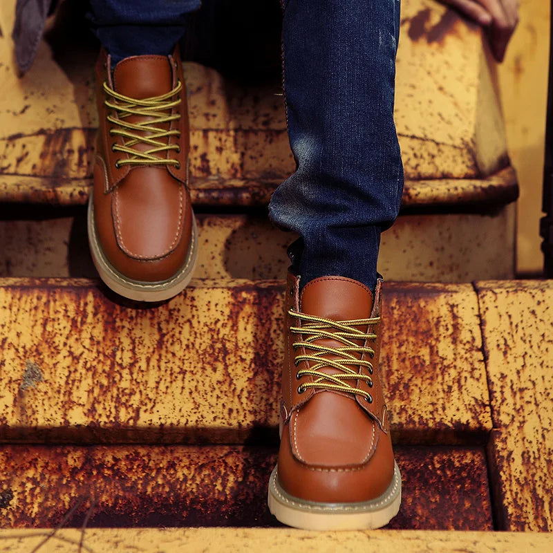 Dustin | Leather Winter Boots