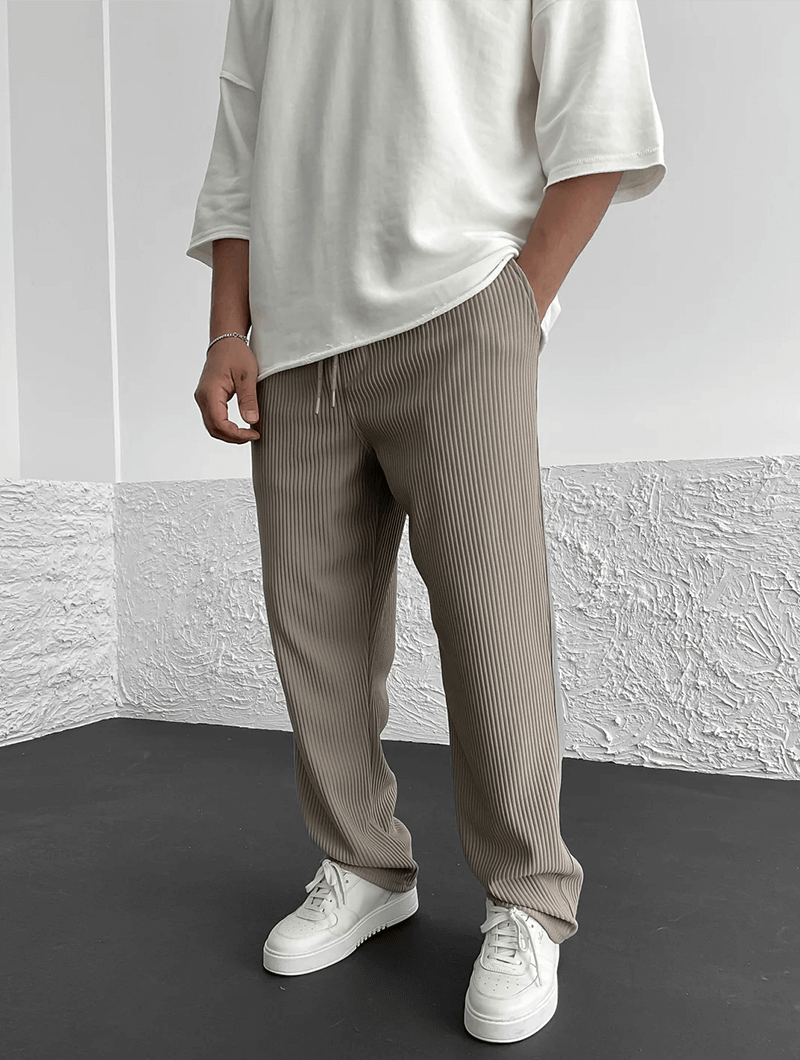 Milán - Pantalones casuales de canalé