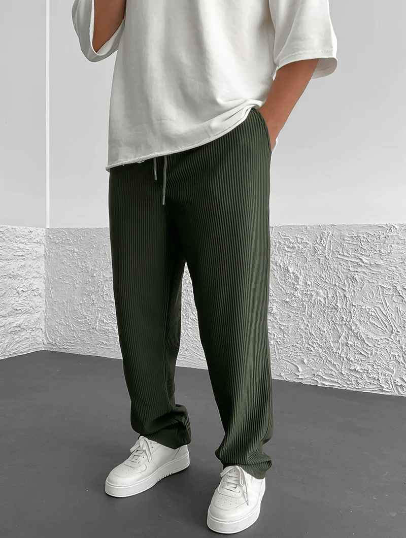 Milán - Pantalones casuales de canalé