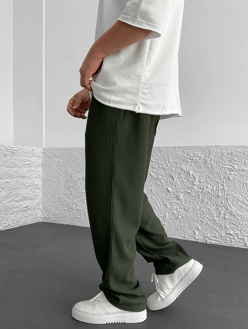 Milán - Pantalones casuales de canalé