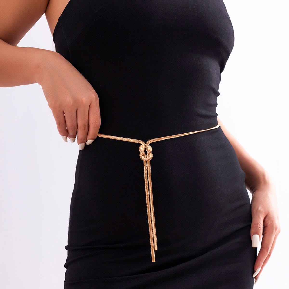 Adeline - Waist chain with geometric knot