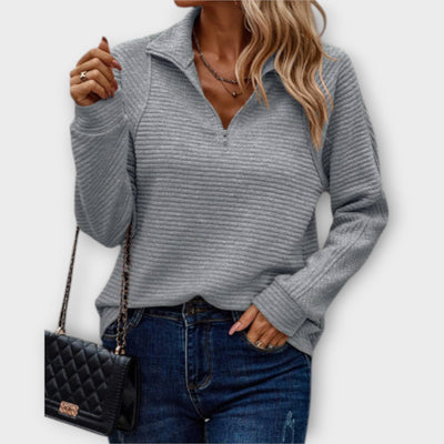 Vilja - Half zip sweater